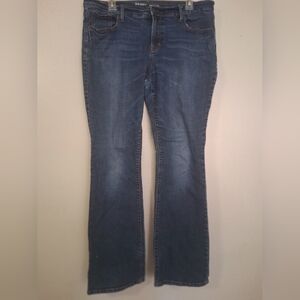 Old Navy Classic Blue Straight Leg Jeans